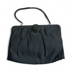 C11- Vintage Ande Elegant Black Women's Handbag